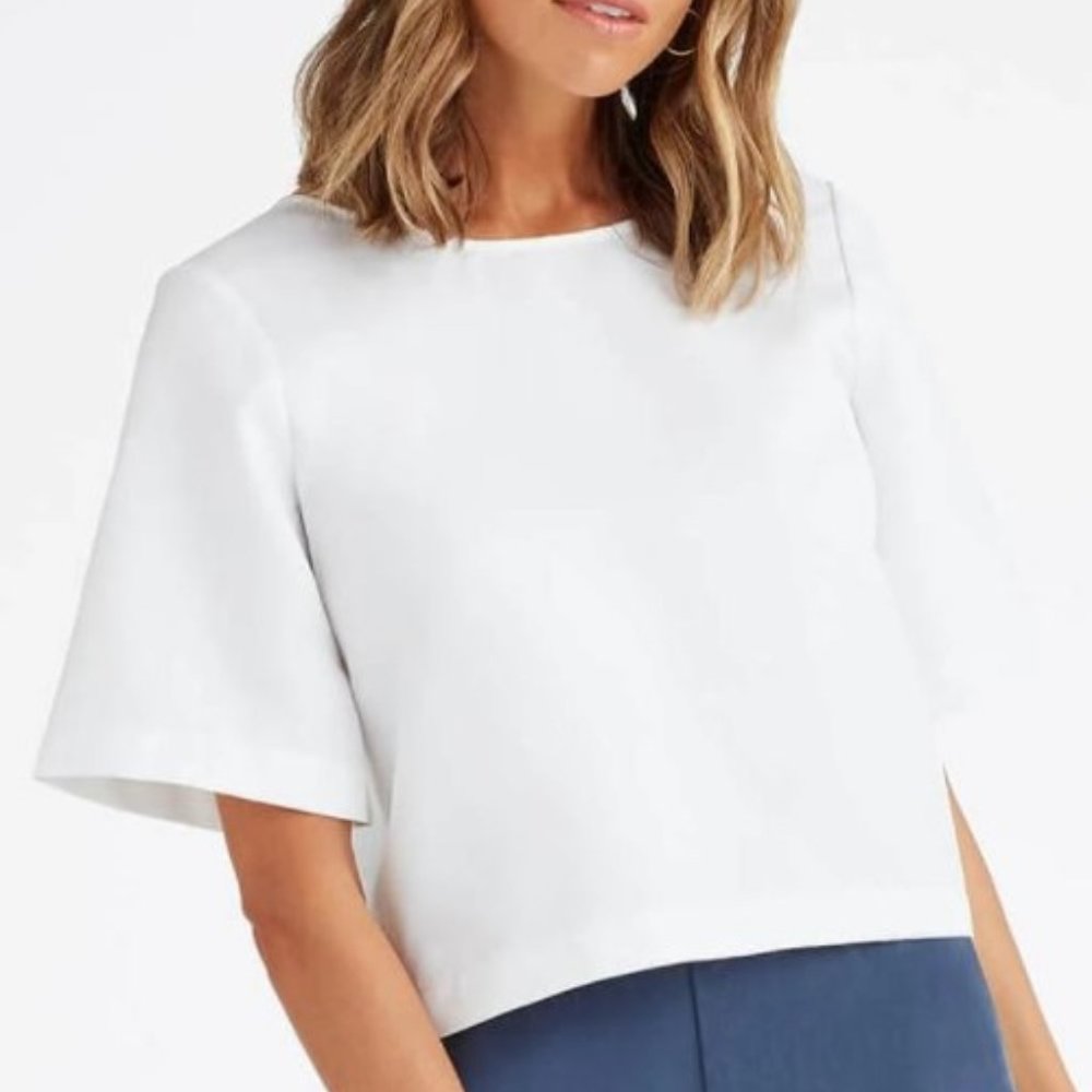 New with tags VETTA White Blouse - Picture 4 of 8